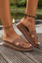 SolaraStep™ Sandals — Elevated Comfort Meets Summer Breeze (Brown 5.5) - Slippers | Zavonix