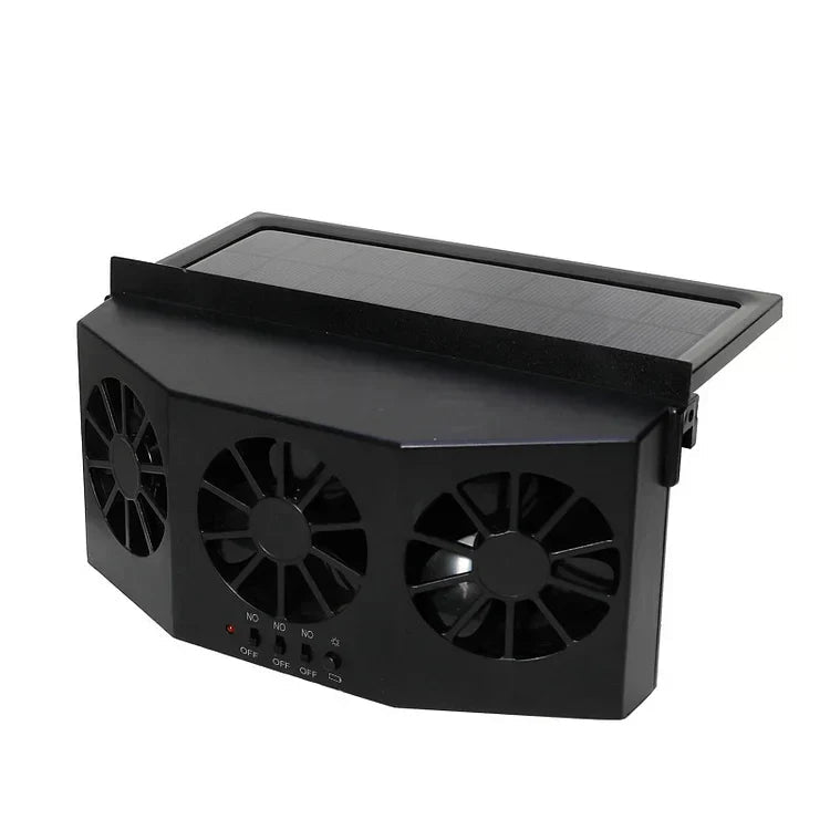 Solar Car Window Vent Fan Product Image 11