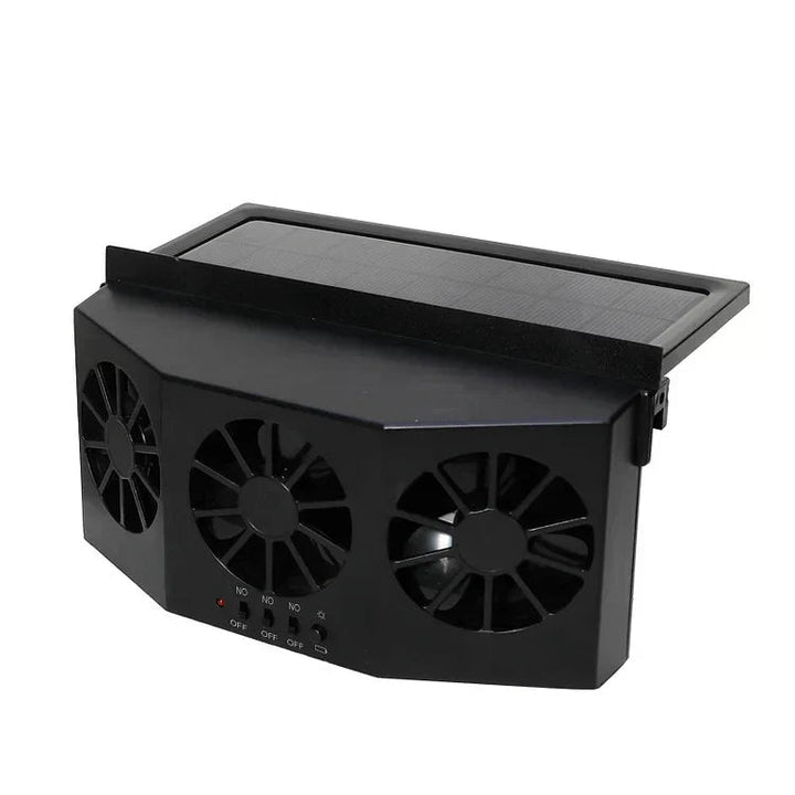 Solar Car Window Vent Fan Product Image 11
