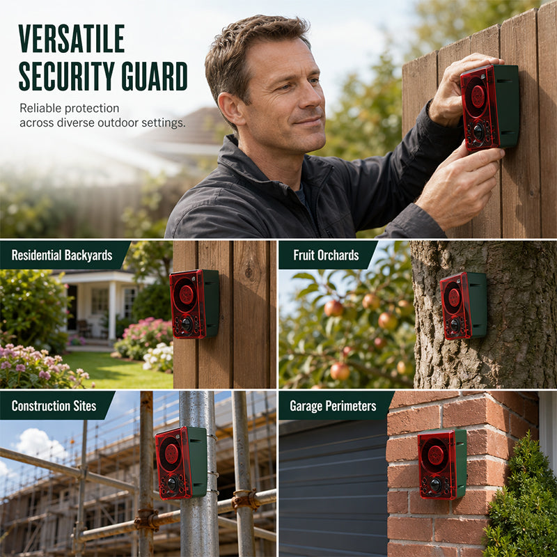 Solar Motion Security Light Alarm Product Image 03