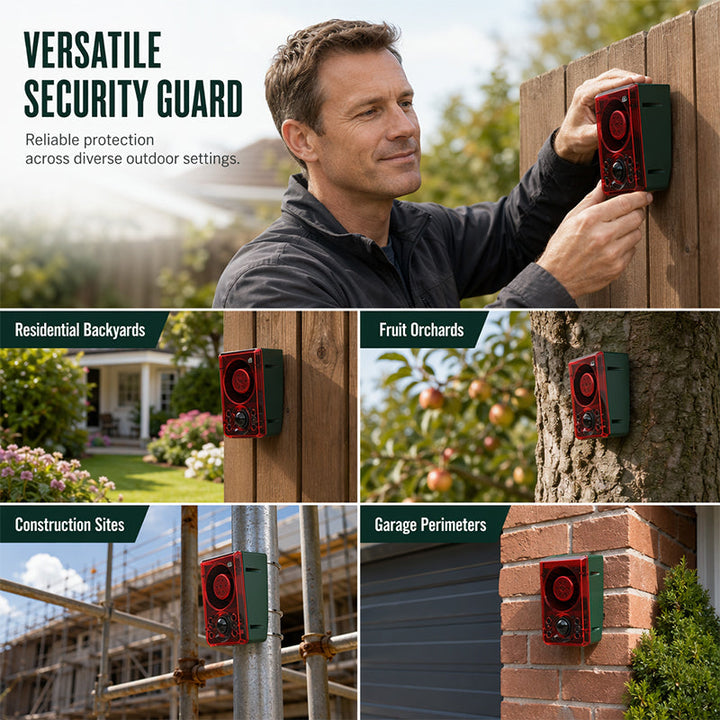 Solar Motion Security Light Alarm Product Image 03
