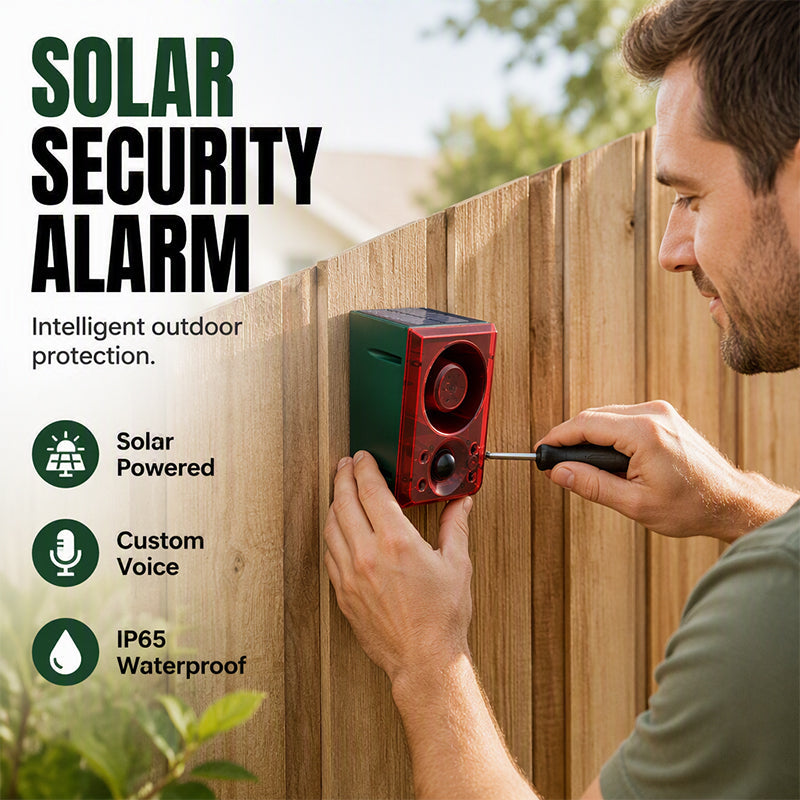Solar Motion Security Light Alarm Product Image 04