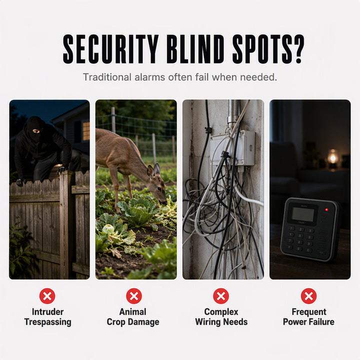 Solar Motion Security Light Alarm Product Image 08