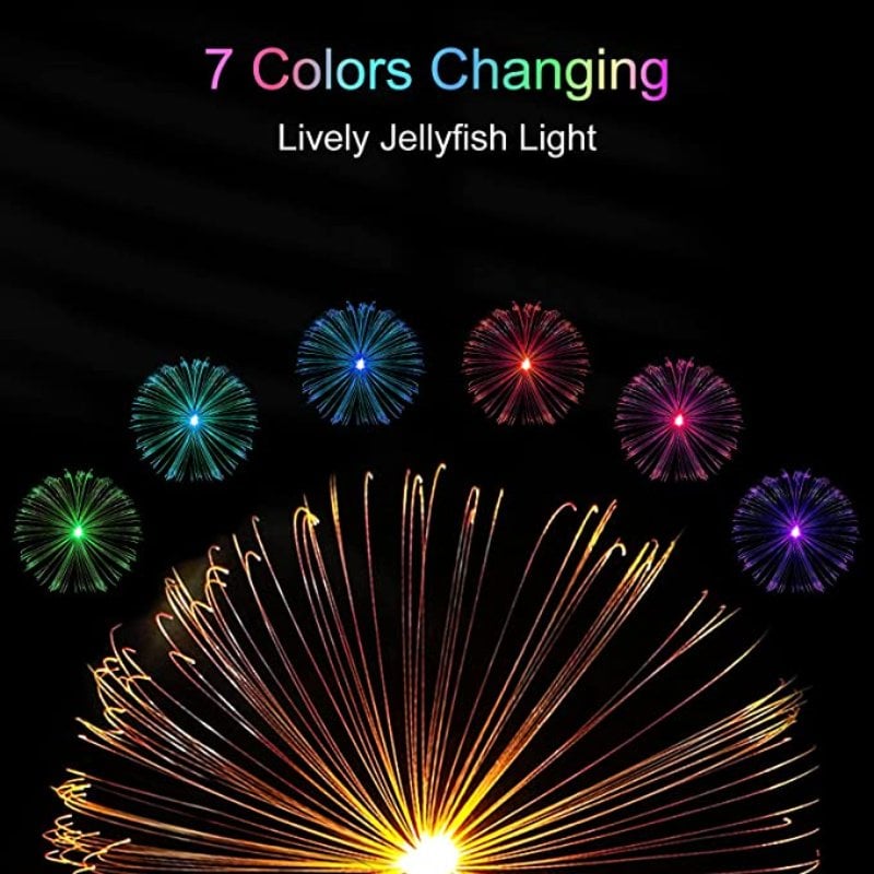 🌞 Solar Powered Jellyfish Lamp | Light Up Your Garden Every Night – Automatically