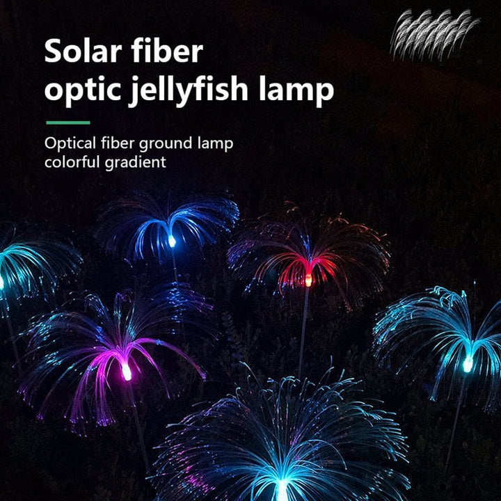 🌞 Solar Powered Jellyfish Lamp | Light Up Your Garden Every Night – Automatically