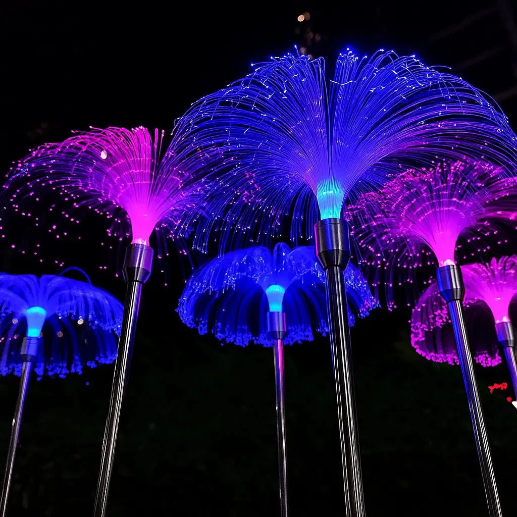 🌞 Solar Powered Jellyfish Lamp | Light Up Your Garden Every Night – Automatically