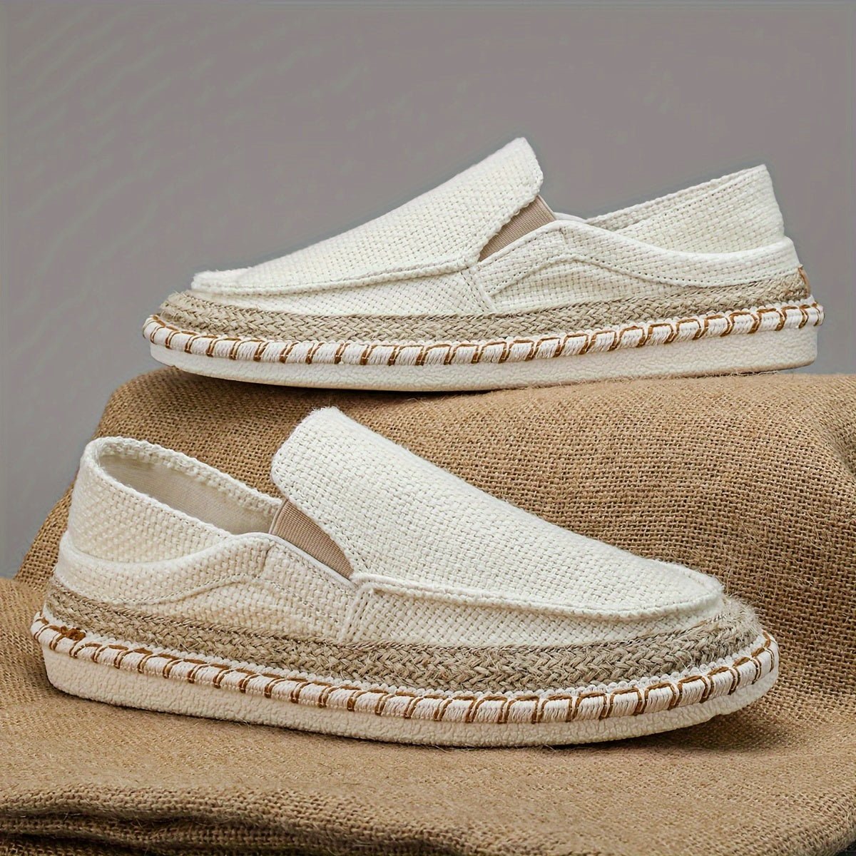 Shoreline Mesh Slip - On Shoes (Off White US 6 / EU 38) - | Zavonix