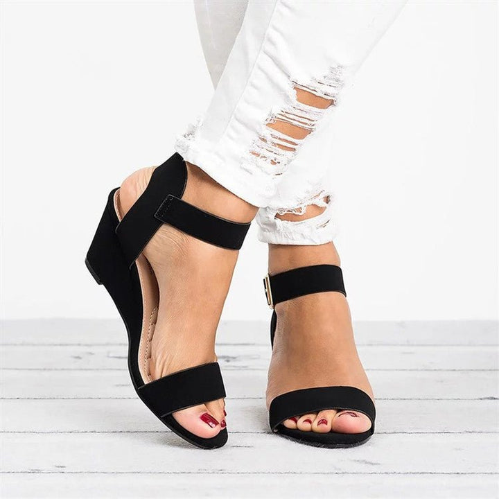 Solenne Ankle-Strap Wedges product image 1