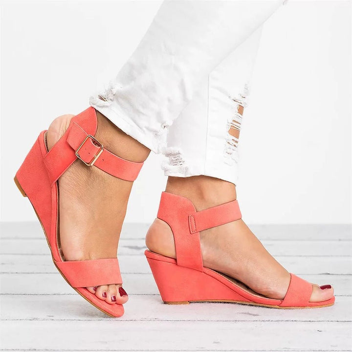 Solenne Ankle-Strap Wedges product image 3
