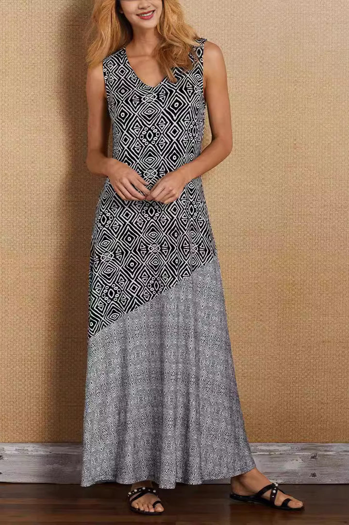 Solenne Printed Boho Maxi Dress product image 3