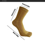 Breathable Five - Toe Socks — Women's Moisture - Wicking Comfort Fit (grey EU 36 - 40) - | Zavonix