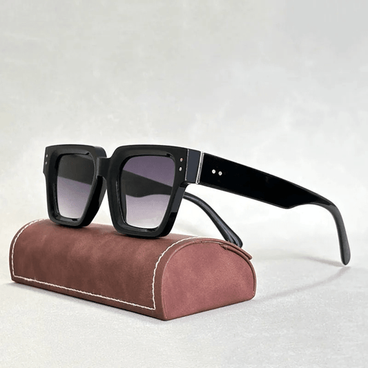 Solis Bold Sunglasses — Durable Acetate Frame with UV400 Protection - Zavonix