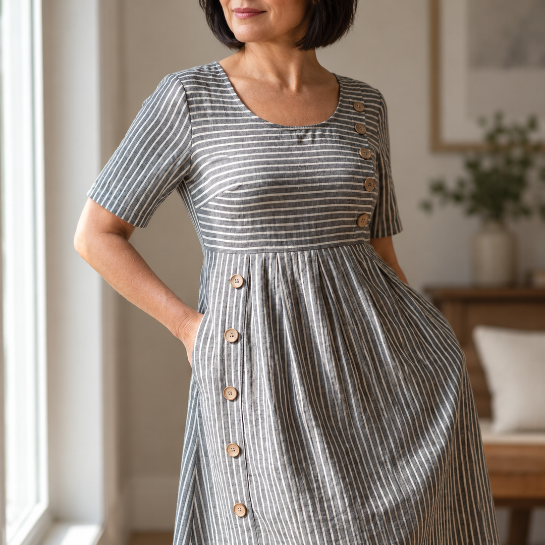 Solmiette Striped Dress product image 6