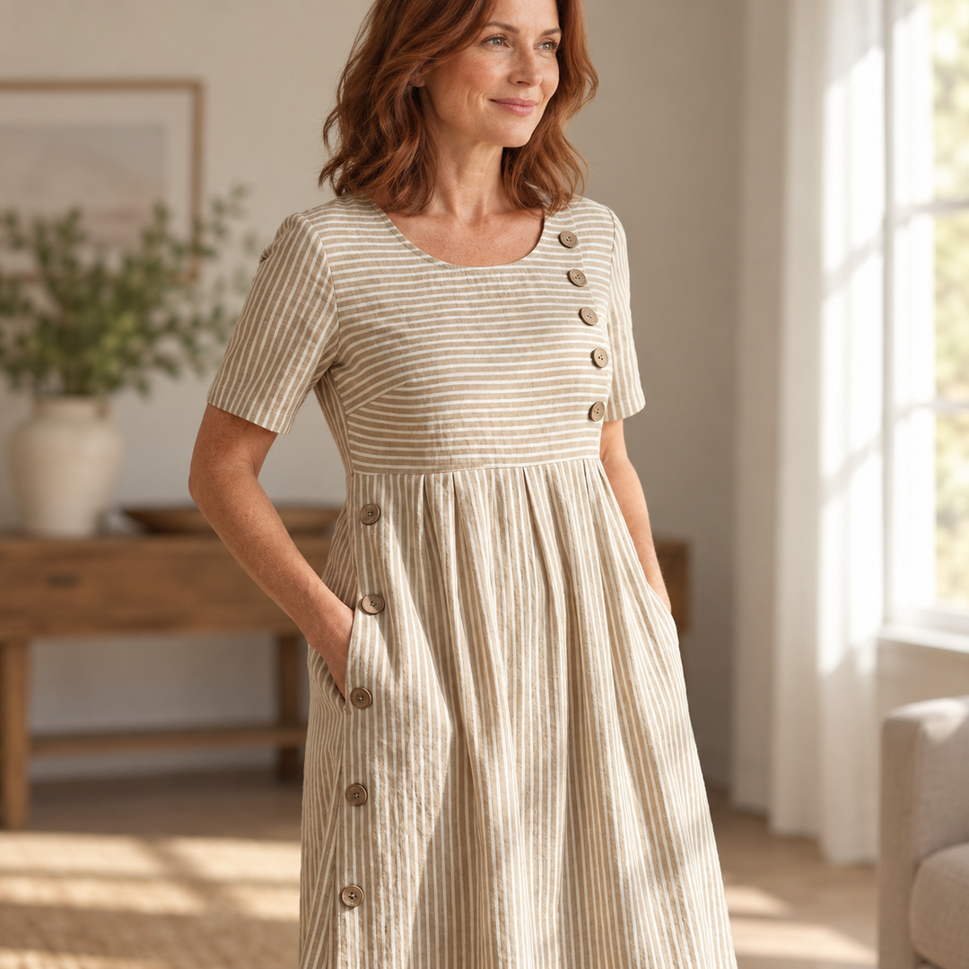 Solmiette Striped Dress product image 7