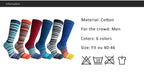 Men’s Toe Socks — Breathable Cotton Blend with Blister Protection (Red EU40 - 46) - | Zavonix
