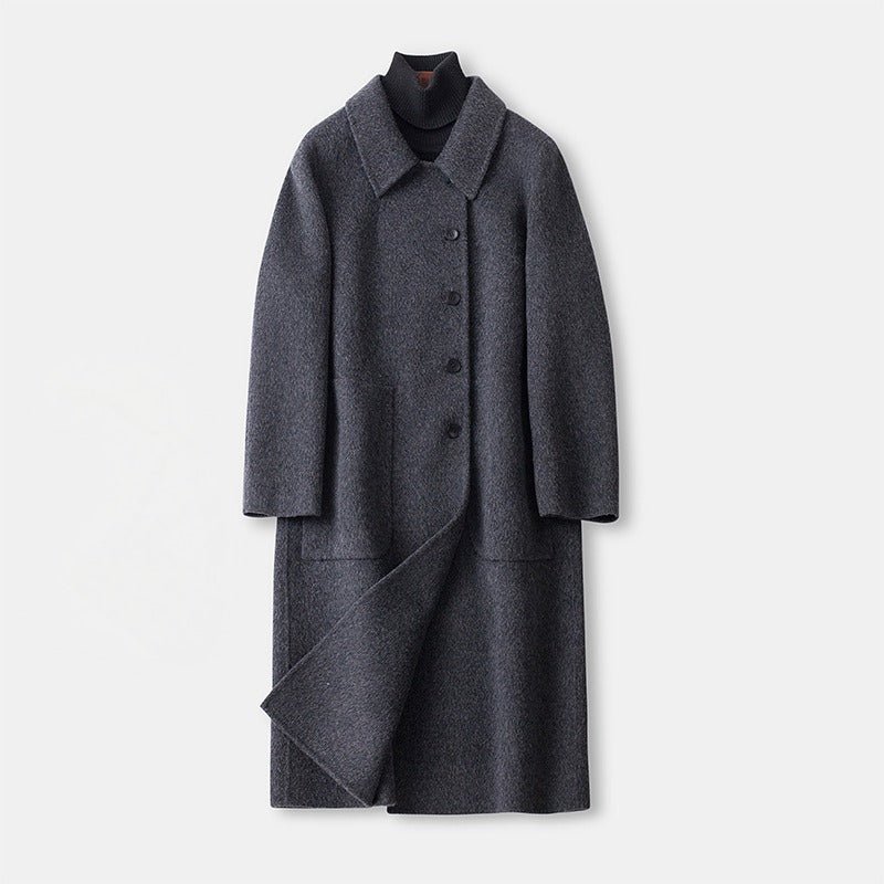 SONOA™ CASHMERE COAT (Charcoal Gray XS) - | Zavonix
