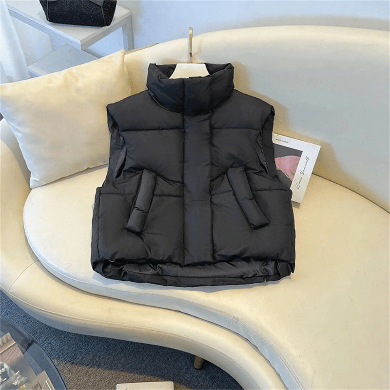 Sophie Women's Puffer Vest | Cozy Quilted Design 2