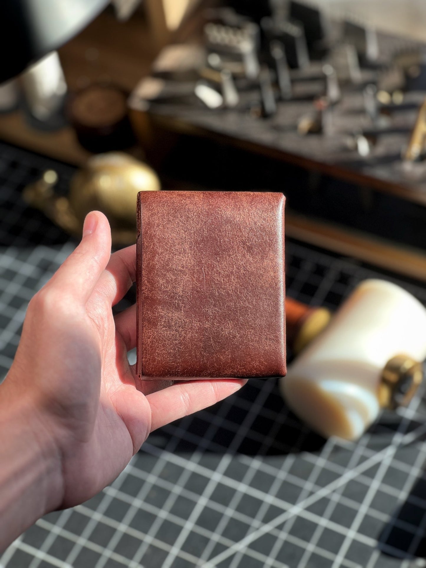Sorrin Leather Wallet | Handmade Full Grain with Pen Slot