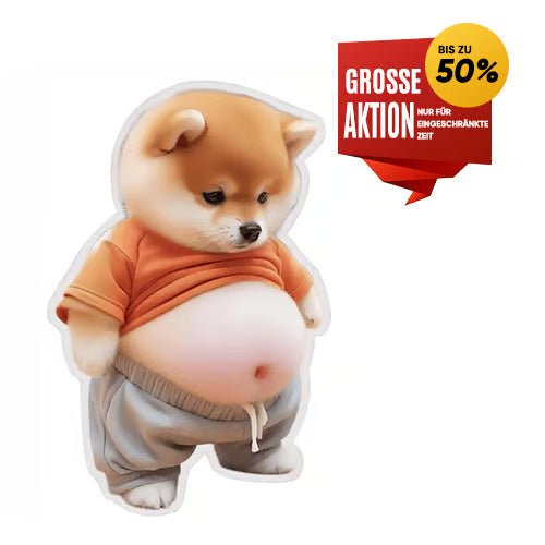 Squeezable 3D Dog Door Stopper Wall Guard Product Image 06