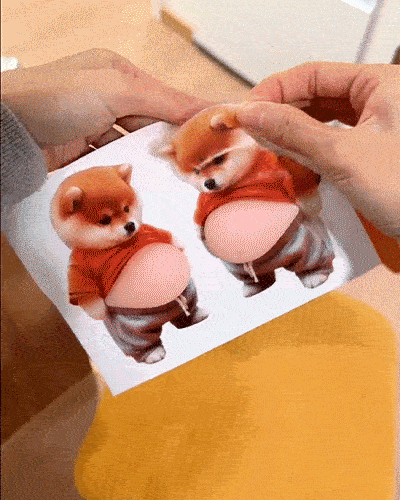 Squeezable 3D Dog Door Stopper Wall Guard Product Image 08