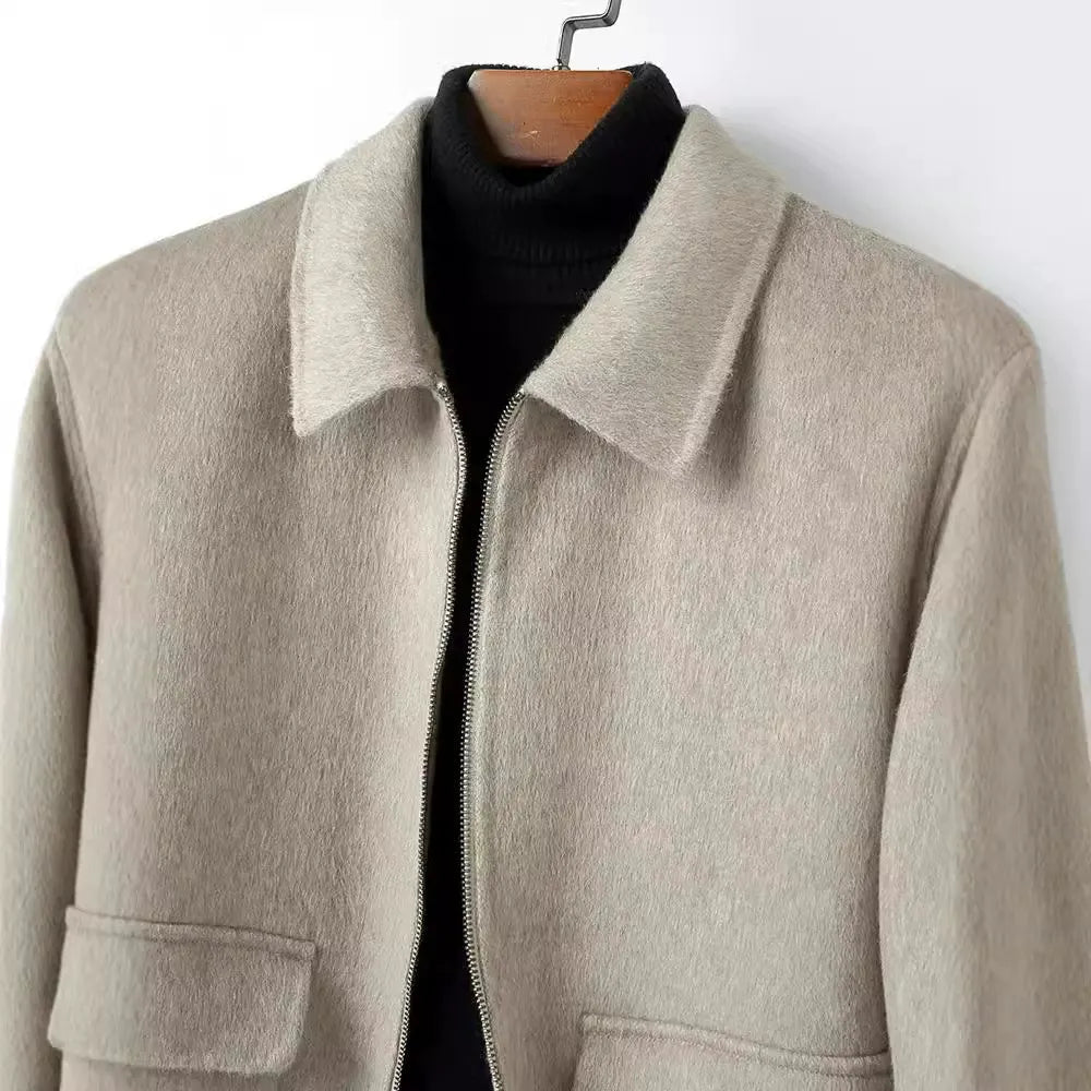 STEFANO™ CASHMERE WOOL JACKET (Black XS) - | Zavonix