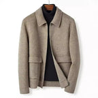 STEFANO™ CASHMERE WOOL JACKET (Black XS) - | Zavonix