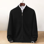 STEWART CASHMERE CARDIGAN (Black XS) - | Zavonix