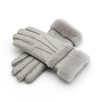 "Stirling" Leather Winter Gloves (Green ) - | Zavonix