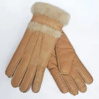 "Stirling" Leather Winter Gloves (Green ) - | Zavonix