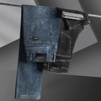 "Strada Rapida" Business Casual Jeans (Blue 29) - | Zavonix