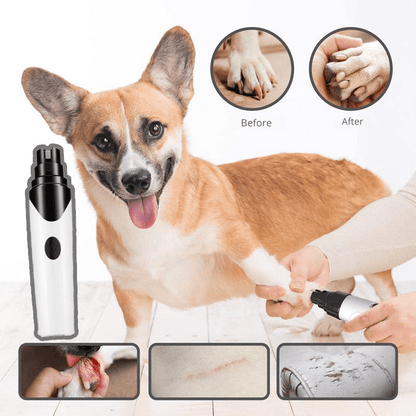 Stress - free Electric Pet Nail Grinder for your pet ( ) - | Zavonix