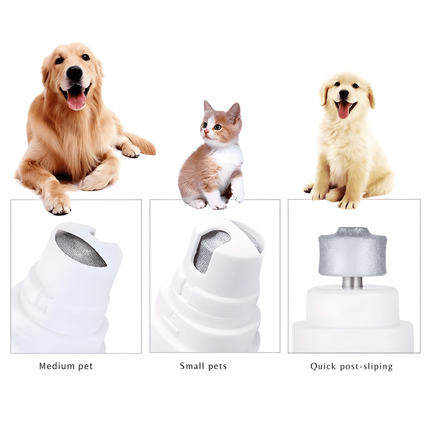 Stress - free Electric Pet Nail Grinder for your pet ( ) - | Zavonix