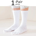 Men's Toe Separation Crew Socks — Breathable High - Crew Comfort (3 EU39 - 44) - | Zavonix