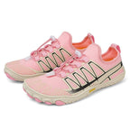 Lightweight Barefoot Shoes — Flexible Breathable Vegan Footwear (Pink Women 5 - 5.5 | Men 4.5 | EU 36) - | Zavonix