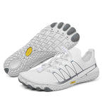 Lightweight Barefoot Shoes — Flexible Breathable Vegan Footwear (Grey Women 5 - 5.5 | Men 4.5 | EU 36) - | Zavonix