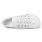 Lightweight Barefoot Shoes — Flexible Breathable Vegan Footwear (Grey Women 5 - 5.5 | Men 4.5 | EU 36) - | Zavonix