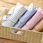 Striped Linen Shirt™ — Command Cool Confidence and Crush the Heat All Day (Blue XS) - | Zavonix