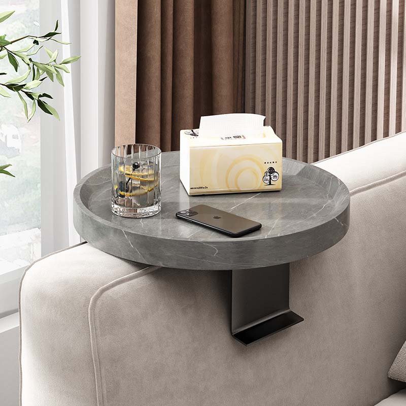Stylish Armrest Tray with Durable Wooden Surface and Metal Frame – Perfect for Organizing Essentials 4
