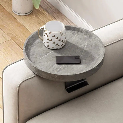 Stylish Armrest Tray with Durable Wooden Surface and Metal Frame – Perfect for Organizing Essentials 3