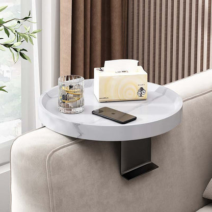 Stylish Armrest Tray with Durable Wooden Surface and Metal Frame – Perfect for Organizing Essentials 5