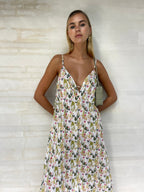 Summer cotton dress™ — Cool, breezy fit with tailored ease (S/M Summer blossom) - dress | Zavonix