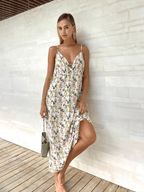 Summer cotton dress™ — Cool, breezy fit with tailored ease (S/M Summer blossom) - dress | Zavonix