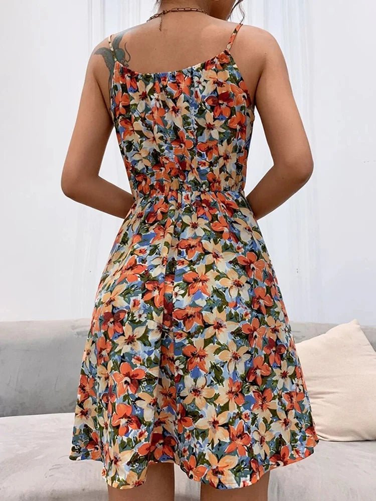 Summer Dream Dress™ — Flaunt Flawless Curves with Featherlight, Head - Turning Elegance (Pink S) - | Zavonix