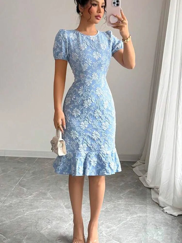 SummerBloom™ — Own Every Moment with Effortless Confidence and Flawless Style (Blue S) - | Zavonix