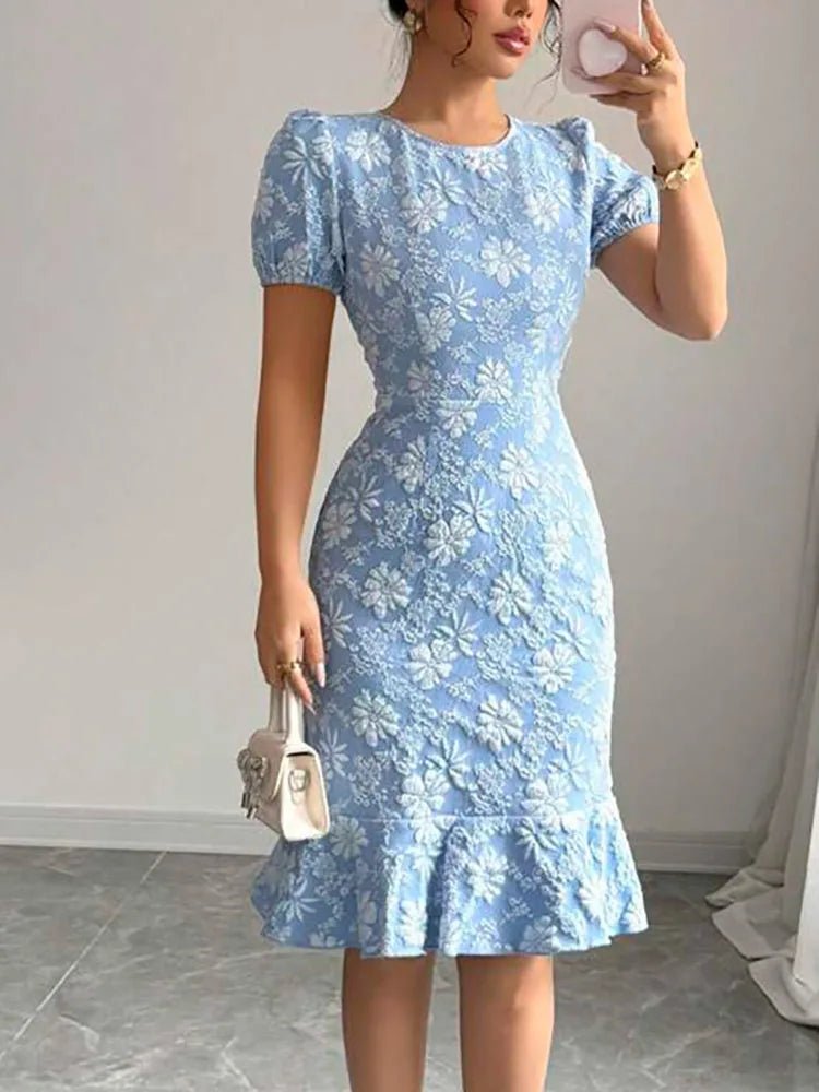 SummerBloom™ — Own Every Moment with Effortless Confidence and Flawless Style (Blue S) - | Zavonix