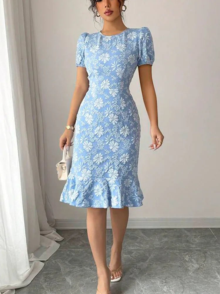 SummerBloom™ — Own Every Moment with Effortless Confidence and Flawless Style (Blue S) - | Zavonix