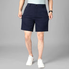 "Svelta Lumina" Custom - Fitted Shorts (Blue S) - Shorts | Zavonix
