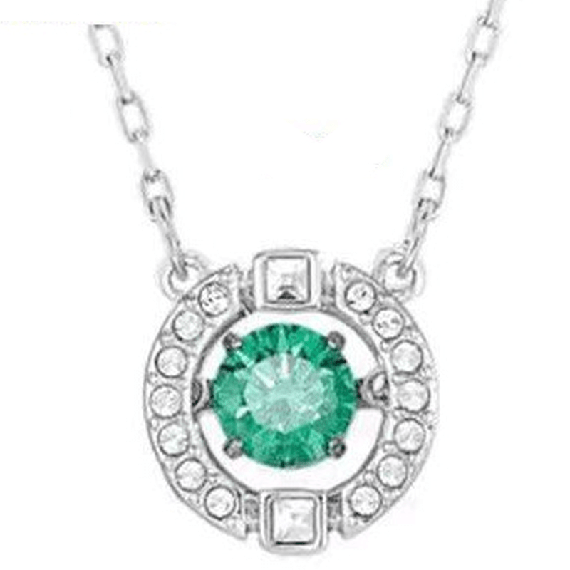 Swaylight Moving Rhinestone Pendant Necklace Product Image 09