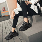 Unisex Running Shoes for Daily Jogging | Lightweight, Breathable Air Mesh, Buckle Strap, Durable Rubber Sole, Stability Support (Black 47) - | Zavonix