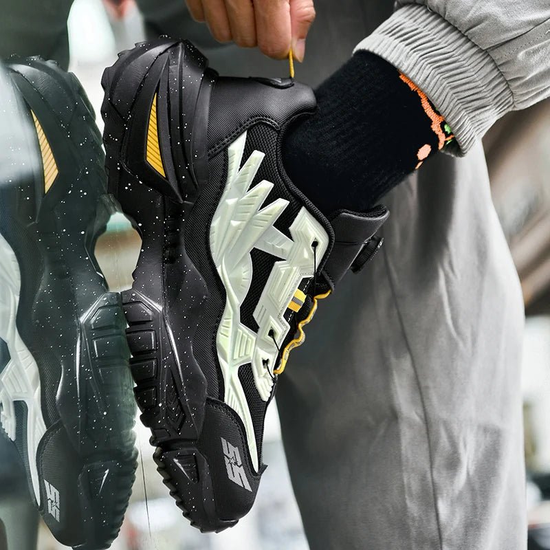 Unisex Running Shoes for Daily Jogging | Lightweight, Breathable Air Mesh, Buckle Strap, Durable Rubber Sole, Stability Support (Beige 47) - | Zavonix